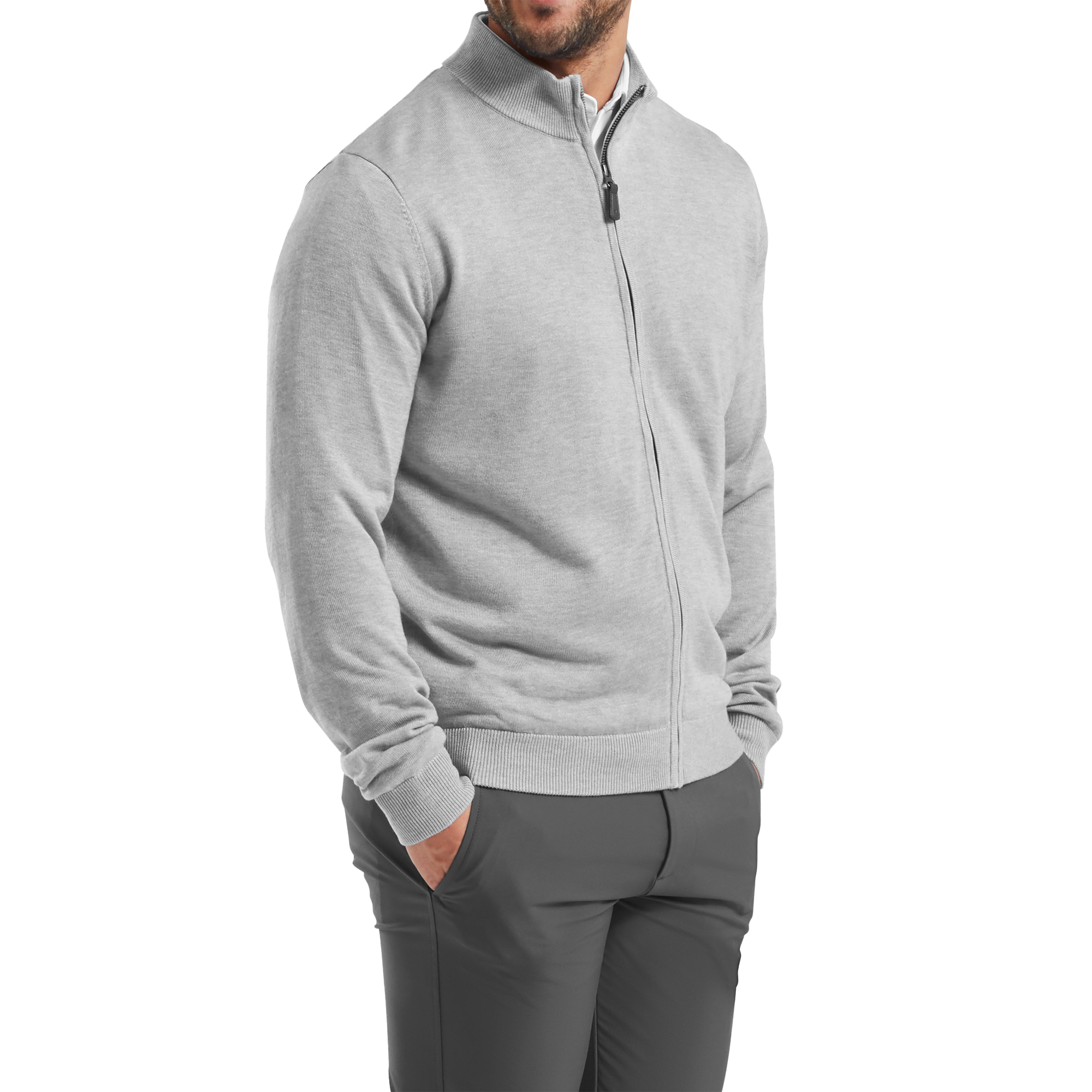 drirelease Full-Zip Lined Sweater