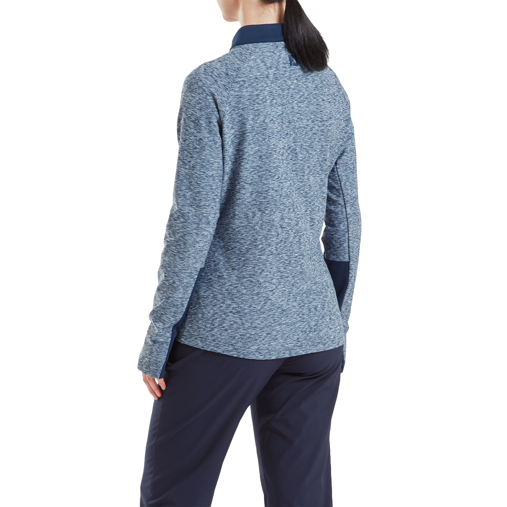 Women&#39;s Full-Zip Space Dye Thermal Midlayer